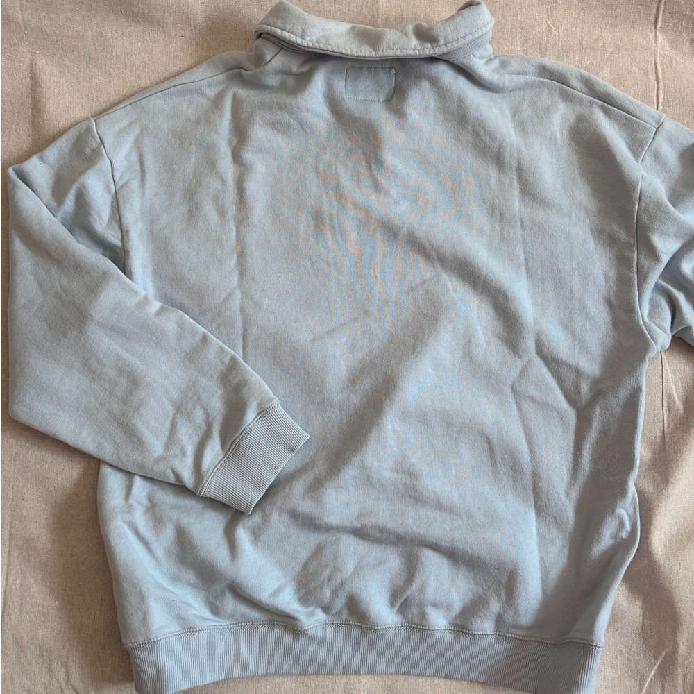 Roots Light Blue Pullover Sweatshirt - Picture 4 of 6